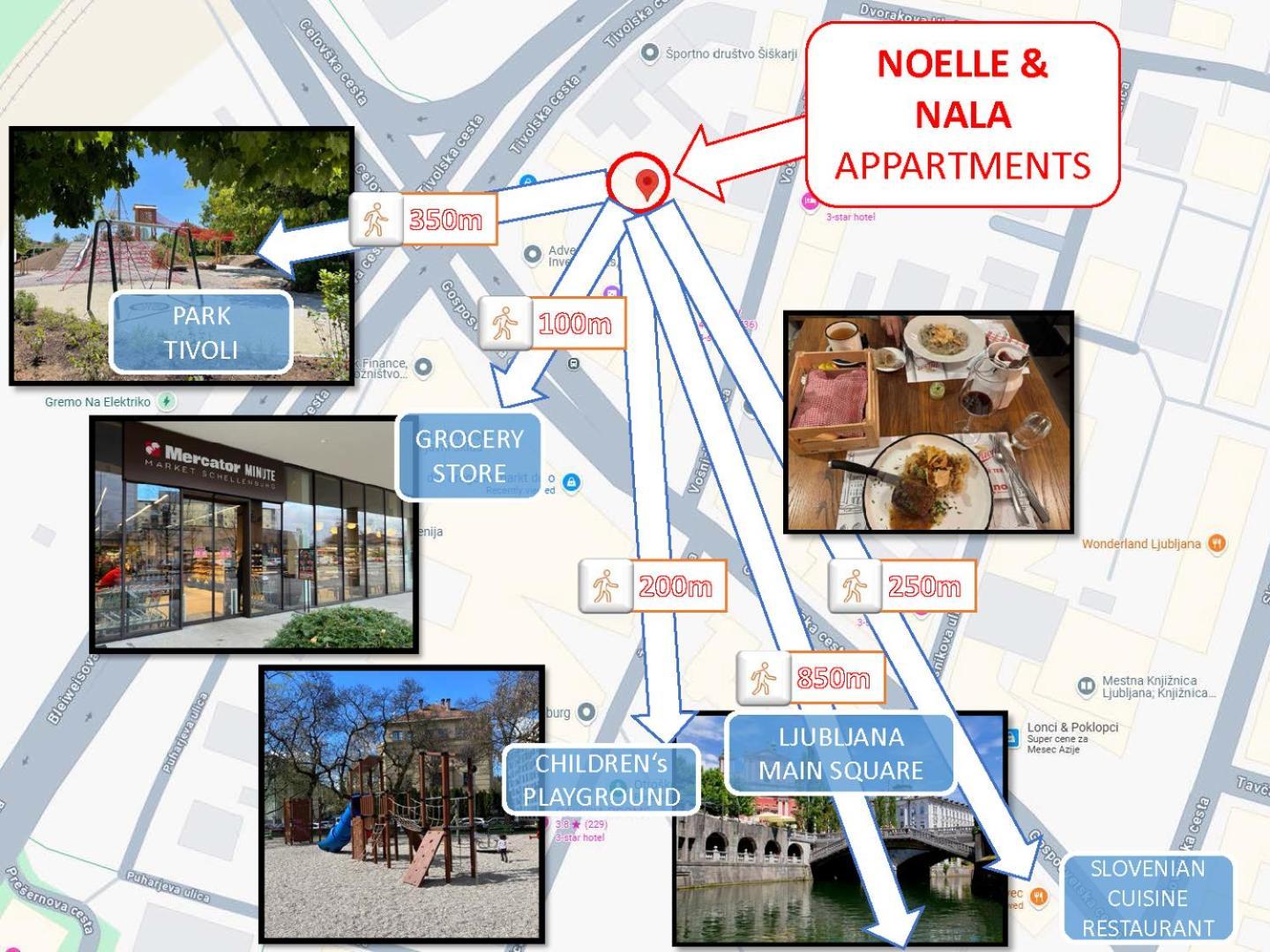 Noelle Apartment Ljubljana Exteriör bild